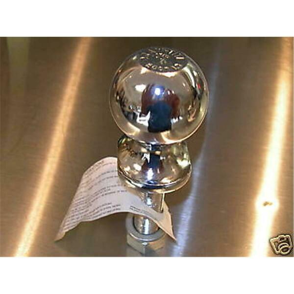 Tow Ready Hitch Ball- 1.87 x 0.75 x 3.37 In. 2- 000 Lbs. GTW Chrome- 1.88 x 1.88 x 6 in. 63814